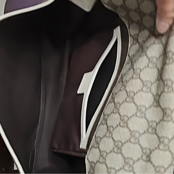 Gucci Plus Monogram Double Buckle Flap Messenger and laptop Bag. Top quality - Picture 13 of 15